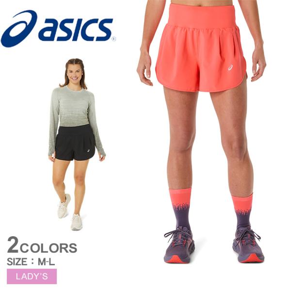 アシックス ショートパンツ レディース ROAD 3.5インチショーツ ASICS 2012C965...