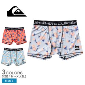 （ネコポス配送） クイックシルバー インナーショーツ メンズ MAPOOL ALLOVER QUIKSILVER QUD231025 ブルー ピンク 下着 インナー パンツ