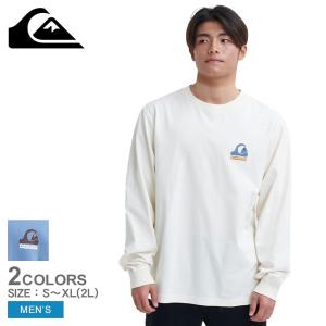 クイックシルバー 長袖Tシャツ メンズ ANDY MW LT Tシャツ QUIKSILVER QLT234042 ブルー 青 ホワイト 白 トップス カットソー 父の日｜z-craft