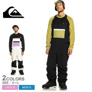 クイックシルバー パンツ メンズ レディース FLY HIGH BIB QUIKSILVER EQYTP03207 ブラック 黒 カーキ スノーボードウェア 無地｜z-craft