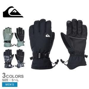 クイックシルバー 手袋 メンズ MISSION GLOVE QUIKSILVER QGV233403 ブラック 黒 グリーン 緑 ホワイト 白 カジュアル スキー 雪｜z-craft