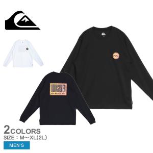 （ゆうパケット可） クイックシルバー ラッシュガード メンズ LONG FADE LS ラッシュガード QUIKSILVER QLY241035 ブラック 黒 ホワイト 白 水陸両用 父の日｜z-craft