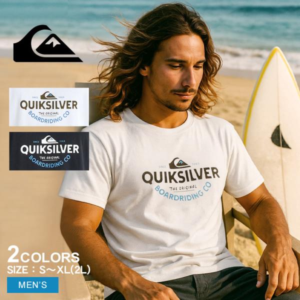 （ネコポス配送） クイックシルバー 半袖Tシャツ メンズ TYPED OUT ST QUIKSILV...