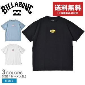 ビラボン 半袖Tシャツ メンズ OVAL TRIM BILLABONG BD011213 黒 白 青 半袖 人気 父の日｜z-craft