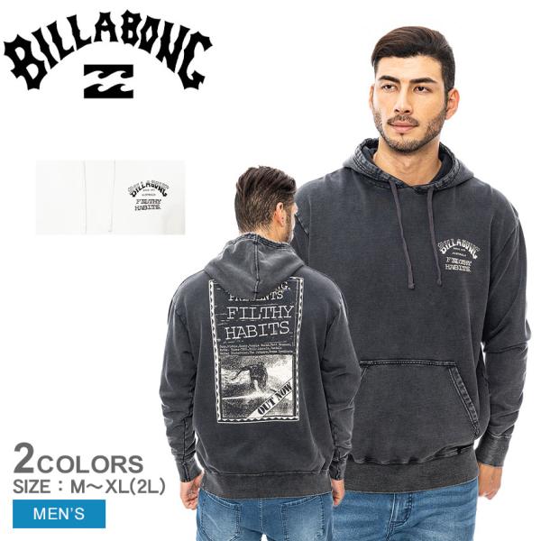 ビラボン パーカー メンズ HERITAGE パーカー BILLABONG BE012009 ホワイ...