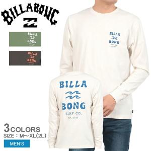 ビラボン 長袖Tシャツ メンズ ONE TIME L/S T-Shirts 長袖Tシャツ BILLABONG BG012051 ホワイト 白 グリーン 緑 ロングスリーブ