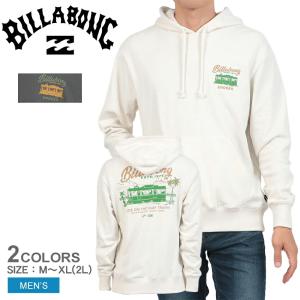 ビラボン パーカー メンズ SURF TRAIN PARKA Hoodie Pullover スウェット [オーバーフィット] BILLABONG BG012025 ホワイト 白