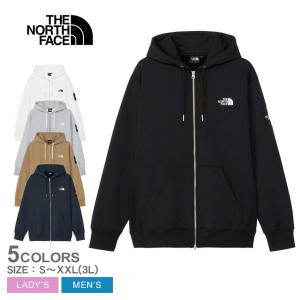 ザ ノースフェイス パーカー メンズ レディース スクエアロゴフルジップ THE NORTH FACE NT62349 ブラック 黒 グレー イエロー｜z-craft