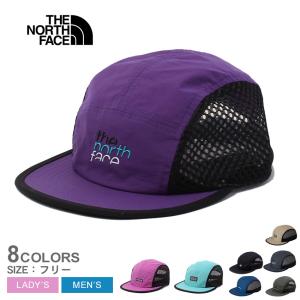 （ネコポス配送） ザ・ノース・フェイス 帽子 メンズ レディース ファイブパネルメッシュキャップ THE NORTH FACE NN02330 パープル 紫 ブルー 青 爆買