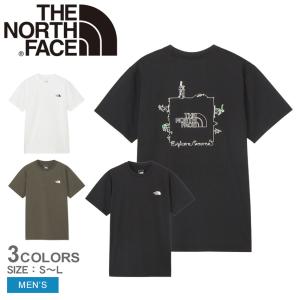 ザ ノースフェイス 半袖Tシャツ メンズ S／S Explore Source Circulation Tee THE NORTH FACE NT32392 白 ホワイト 黒 ブラック｜z-craft