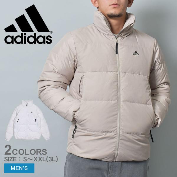アディダス ダウンジャケット メンズ ダウンジャケット ADIDAS KOU14 ホワイト 白 ベー...