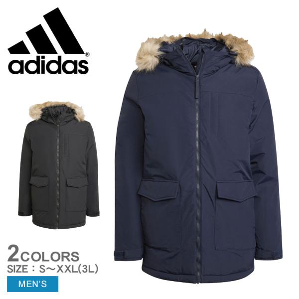 アディダス ウインドブレーカー メンズ パベリッチ ファーパーカーコート ADIDAS JUC84 ...