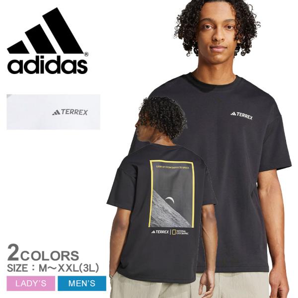 アディダス 半袖Tシャツ メンズ レディース ナショナル グラフィック UF AEROREADY グ...