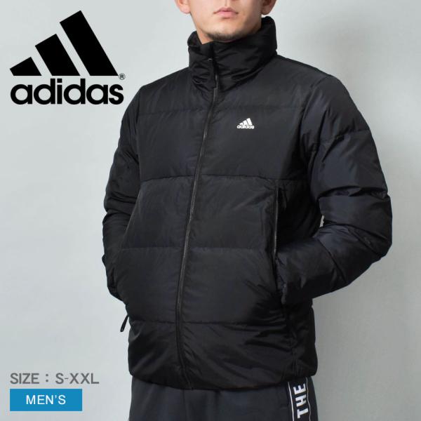 アディダス ジャケット メンズ M ESS ダウンジャケット ADIDAS KOU14 ブラック 黒...