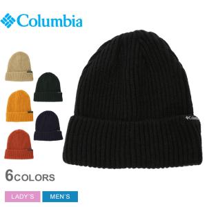 （ゆうパケット可） コロンビア 帽子 メンズ レディース スプリット レンジ ニット キャップ COLUMBIA PU5595 ブラック 黒 ベージュ ニット帽 ワッチ｜z-craft