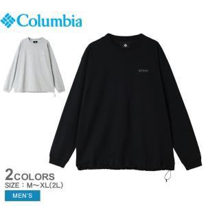 コロンビア 長袖Tシャツ メンズ クロックドリバーロングスリーブティー COLUMBIA PM0595 ブラック 黒 グレー ウエア トップス