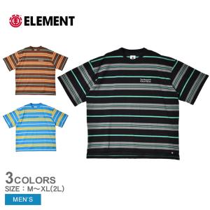 （ゆうパケット送料無料） エレメント 半袖Tシャツ メンズ BIG BORDER SS ELEMENT BD021250 ウェア 父の日｜Z-CRAFT ヤフーショッピング店
