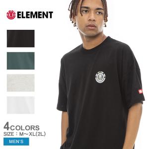 （ゆうパケット送料無料） エレメント 半袖Tシャツ メンズ ACONCA SS ELEMENT BD021248 黒 白 ウェア｜z-craft