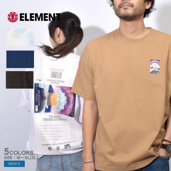 エレメント 半袖Tシャツ メンズ TAPE COVER FACE SS TEE ELEMENT BD...