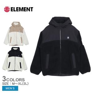 エレメント ジャケット メンズ BOA HOOD ジャケット ELEMENT BD022773 ブラック 黒 ホワイト 白 トップス アウター ジャケット