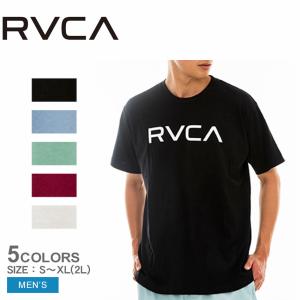 （ゆうパケット送料無料） ルーカ 半袖Tシャツ メンズ BIG RVCA SS RVCA BD041222 黒 白 ウェア 半袖｜Z-CRAFT ヤフーショッピング店