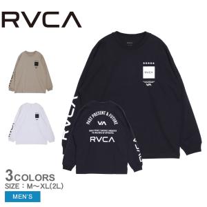 ルーカ 長袖Tシャツ メンズ UP STATE ロングスリーブＴシャツ RVCA BE041056 ブラック 黒 ホワイト 白 トップス 長袖 スポーティ｜z-craft