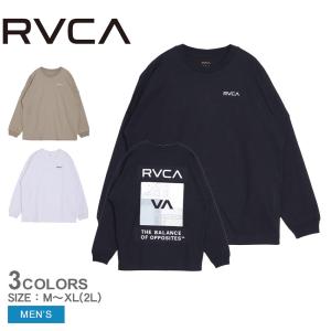 ルーカ 長袖Tシャツ メンズ BANDANA ロングスリーブＴシャツ RVCA BE041058 ブラック 黒 ホワイト 白 トップス 長袖 スポーティ｜z-craft
