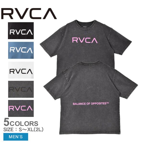 ルーカ 半袖Tシャツ メンズ BIG RVCA TEE RVCA BE041226 ブラック 黒 ホ...