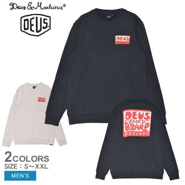 SALE デウス エクス マキナ 長袖Tシャツ メンズ クルーネックスウェット DEUS EX MA...