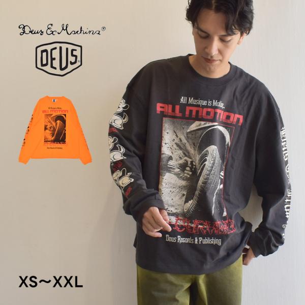 デウス  エクス  マキナ 長袖Tシャツ メンズ レディース DANCING GHOST LS TE...