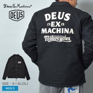 デウス エクス マキナ ジャケット メンズ ブリーズ コーチジャケット DEUS EX MACHINA DMF236996 ブラック 黒 ウェア トップス｜z-craft