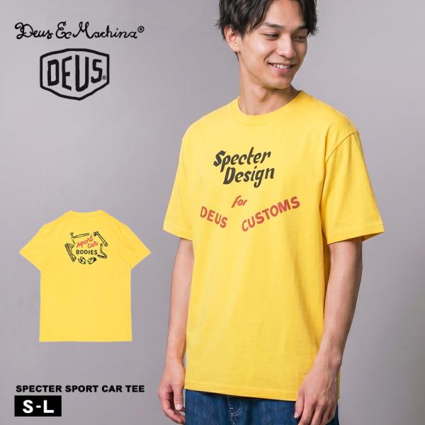 （ネコポス配送） デウス  エクス  マキナ 半袖Tシャツ メンズ SPECTER SPORT CA...