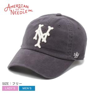 アメリカンニードル キャップ メンズ レディース Negro League NEW YORK CUBANS AMERICAN NEEDLE SMU694A-NYC ネイビー 紺 帽子｜Z-CRAFT ヤフーショッピング店
