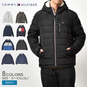 トミーヒルフィガー ブルゾン キルテッド パファージャケット ネイビー メンズ   151AP213 NFL TOMMY HILFIGER（トミー・ヒルフィガー） ブルゾン キルテッド