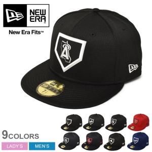 ニューエラ 帽子 メンズ レディース 59フィフティー キャップ NEW ERA 5950 ネイビー 紺 ベースボールキャップ MLB