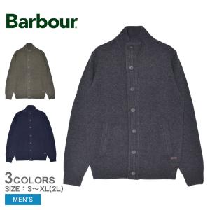 バブアー セーター メンズ Essential Patch Zip Through Jumper BARBOUR MKN0731 グレー ネイビー 紺 ウェア アウター 羽織 長袖