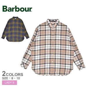 バブアー 長袖シャツ レディース エリショー リラックスド ロング スリーブド シャツ BARBOUR LSH1560 ネイビー 紺 ベージュ 柄