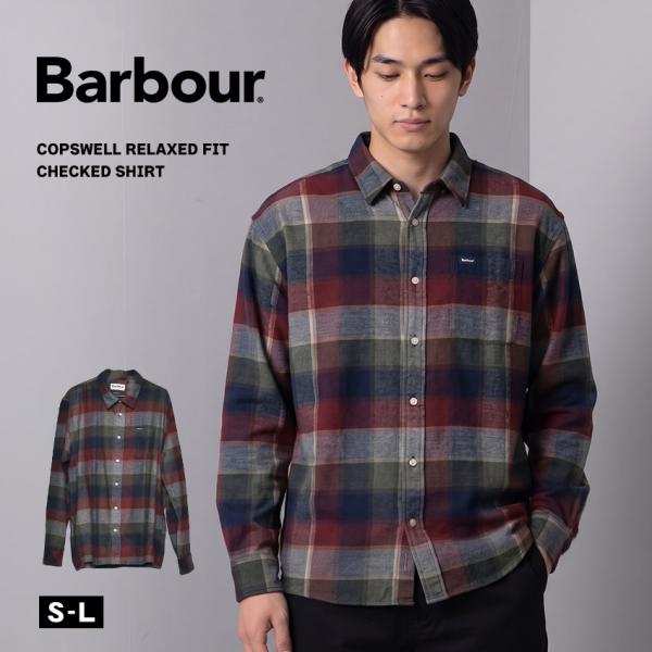 バブアー 長袖シャツ メンズ コプズウェル リラックスド ロングスリーブ シャツ BARBOUR M...