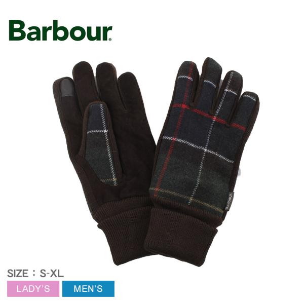 バブアー 手袋 メンズ レディース ハックニー タータン グローブ クラシック BARBOUR MG...