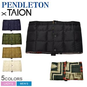 ペンドルトン ネックウォーマー メンズ レディース リバーシブル ネックウォーマー PENDLETON PDT-TON-223005  紺｜z-craft