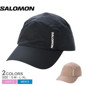 サロモン ランニングキャップ メンズ レディース エスエイチケーアウト キャップ SALOMON LC2764500 LC3058300 ブラック 黒 帽子