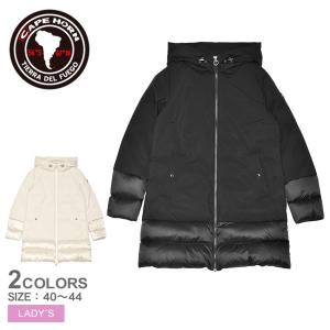 ケープホーン ダウンジャケット レディース カンデラリア CAPE HORN B2534 ブラック 黒 ベージュ アウター ダウン ダウンコート 爆買