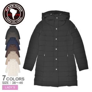 ケープホーン ダウンジャケット レディース サンタクルーズ CAPE HORN B2570 ブラック 黒 アウター ダウン ダウンコート コート 爆買