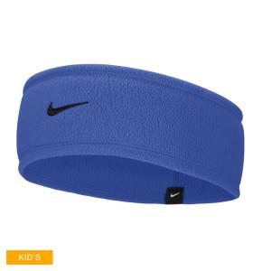 （ネコポス配送） ナイキ ヘッドバンド キッズ ジュニア 子供 ワン サーマフィット フリースヘッドバンド NIKE CW7017 ブルー 青 ヘアバン 運動