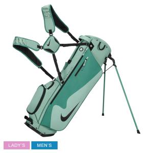 ナイキ キャディバッグ メンズ レディース エアマックス ライト ゴルフバッグ NIKE GF3018 シルバー 銀 ブラック 黒 ゴルフ ZSPO