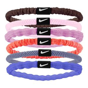 （ネコポス配送） ナイキ ヘアアクセサリー ユニセックス フレックス ヘアタイ 6P NIKE BN2085 マルチカラー ヘアタイ ヘアゴム 6本セット 髪留め