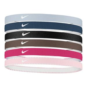 （ネコポス配送） ナイキ ヘアアクセサリー キッズ ジュニア 子供 ユース フレックス クラシック ヘッドバンド6P NIKE BN2084 マルチカラー 6P