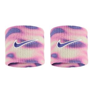（ネコポス配送） ナイキ リストバンド ユニセックス DRI-FIT スウッシュ クラシック リストバンド 2P プリンテッド NIKE BN3200 パープル 紫 ジム