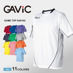 （ゆうパケット可）GAVIC ガビック プラシャツ プラクティスシャツ Tシャツ 半袖 ゲームトップ GAME TOP GA6102 メンズ トップス｜z-craft