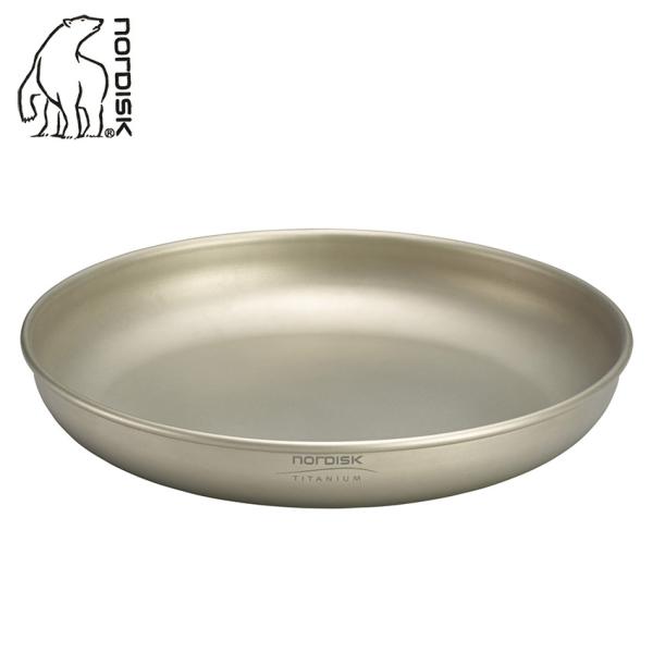 ノルディスク アウトドア用品 チタン製プレート 18cm NORDISK 119024 シルバー キ...